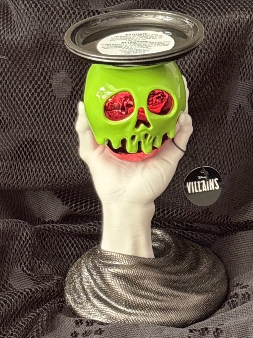 Bath & Body Works EVIL QUEEN Poison Apple DISNEY VILLAINS 3-Wick Candle Holder